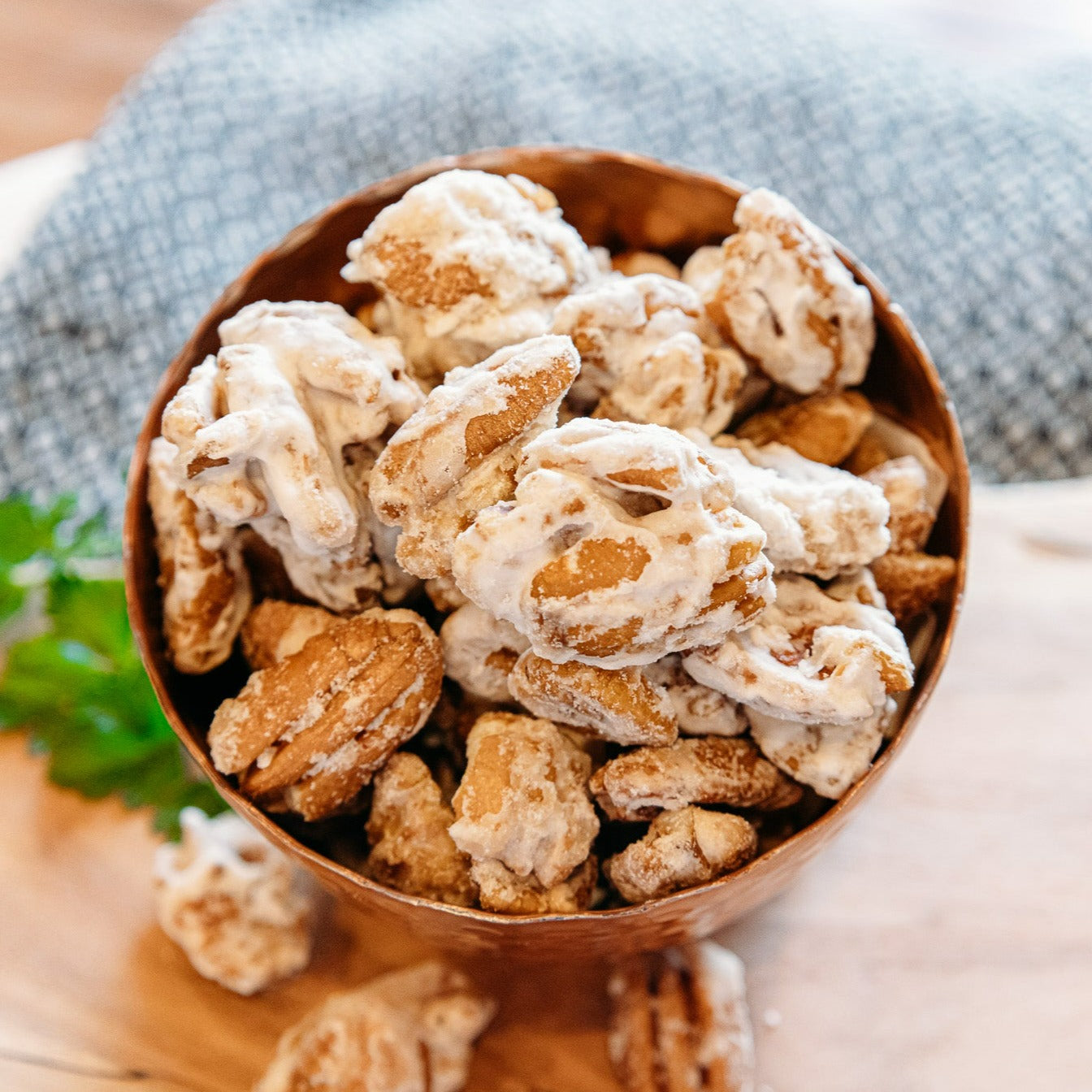 Yogurt Coated Pecans