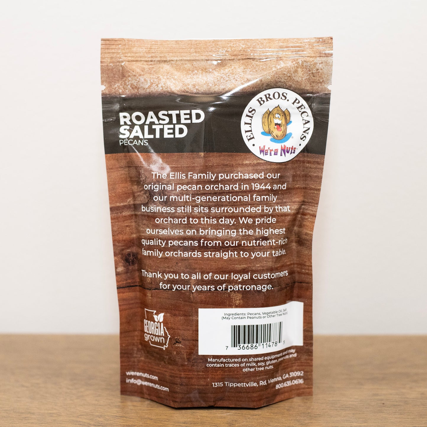 Roasted Pecans With Salt