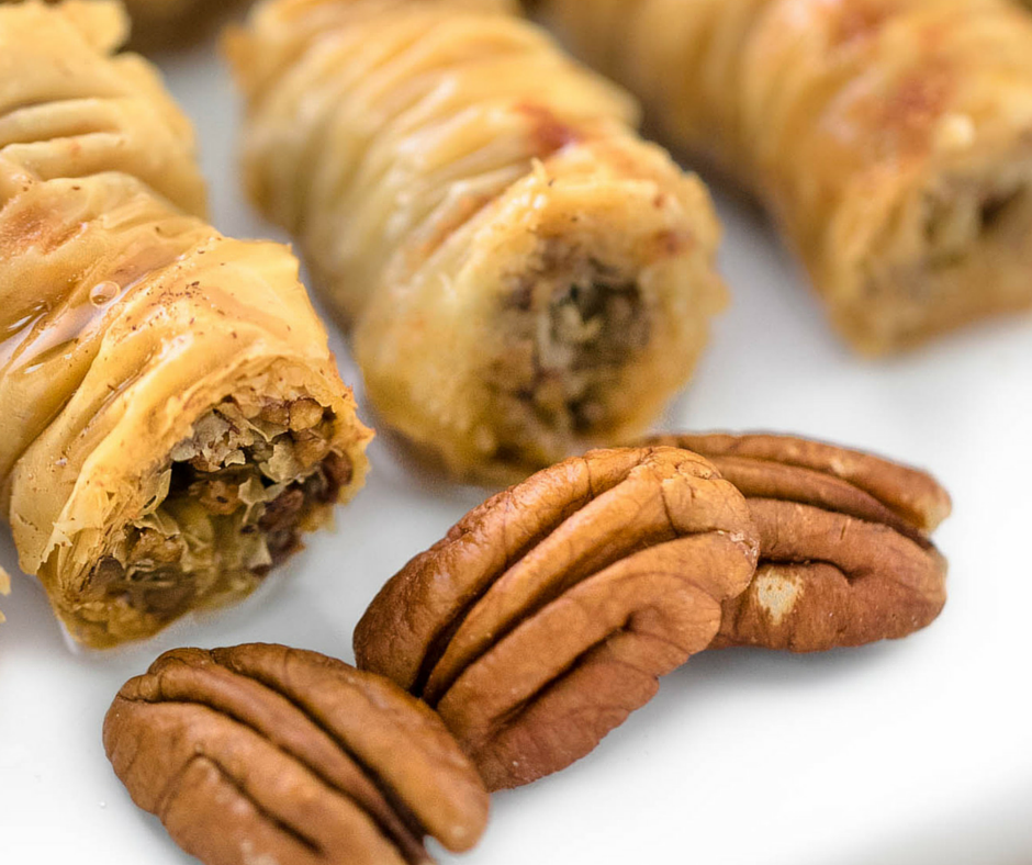 Pecan Phyllo Rolls