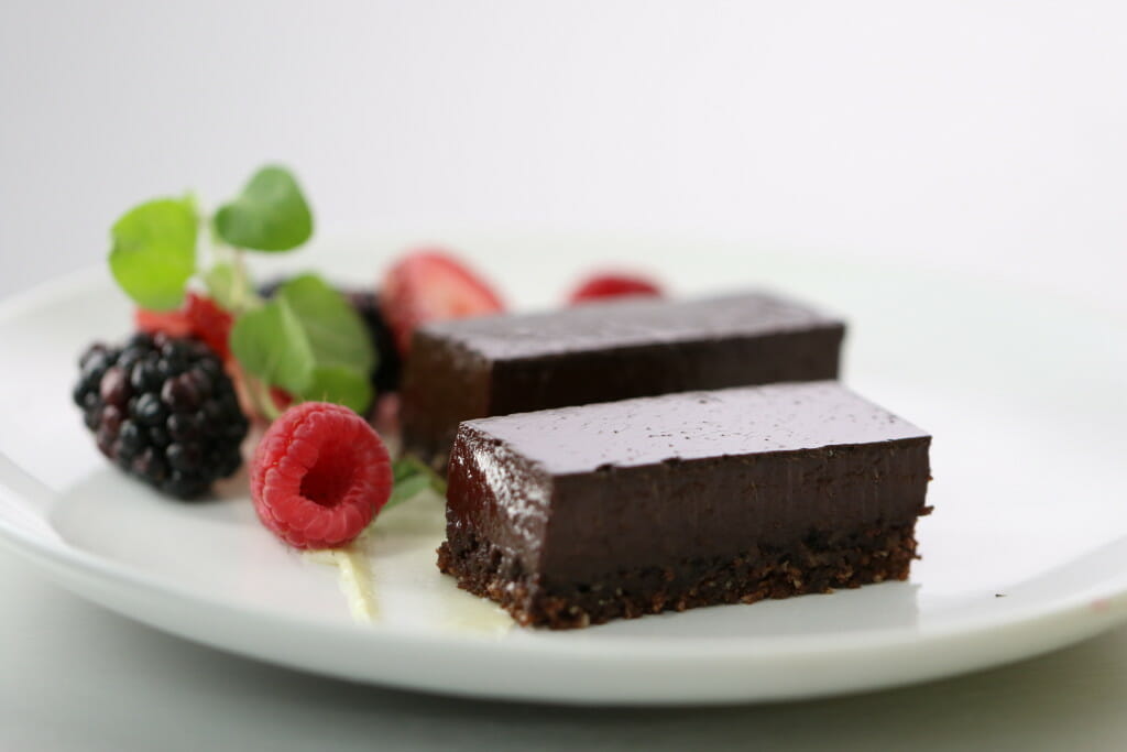 Silken Chocolate Pecan Tart