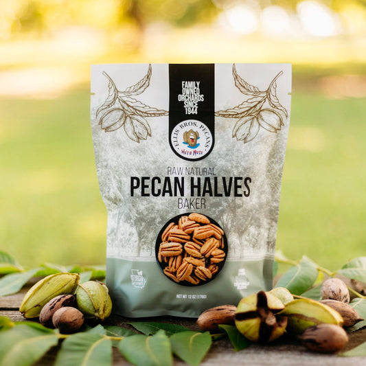 Raw Natural Baker Pecan Halves