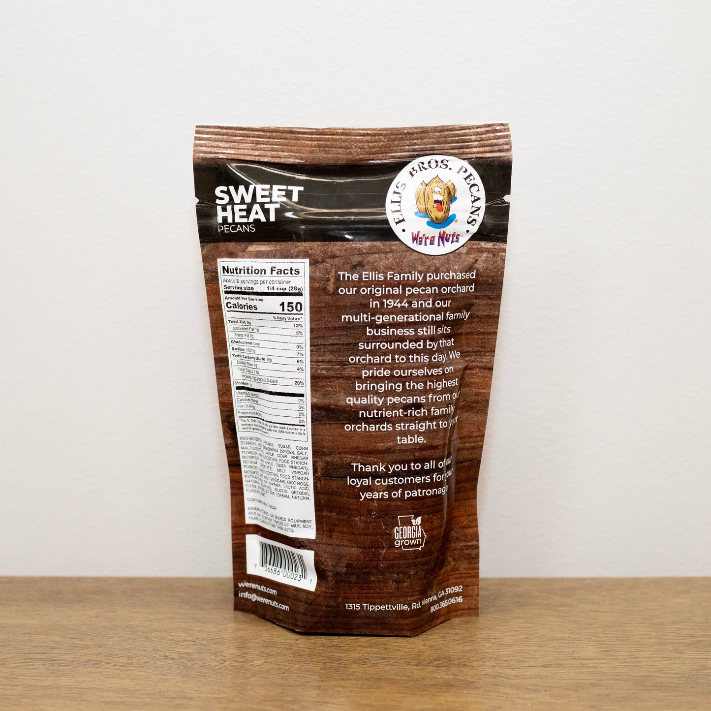 Sweet Heat Coated Pecans
