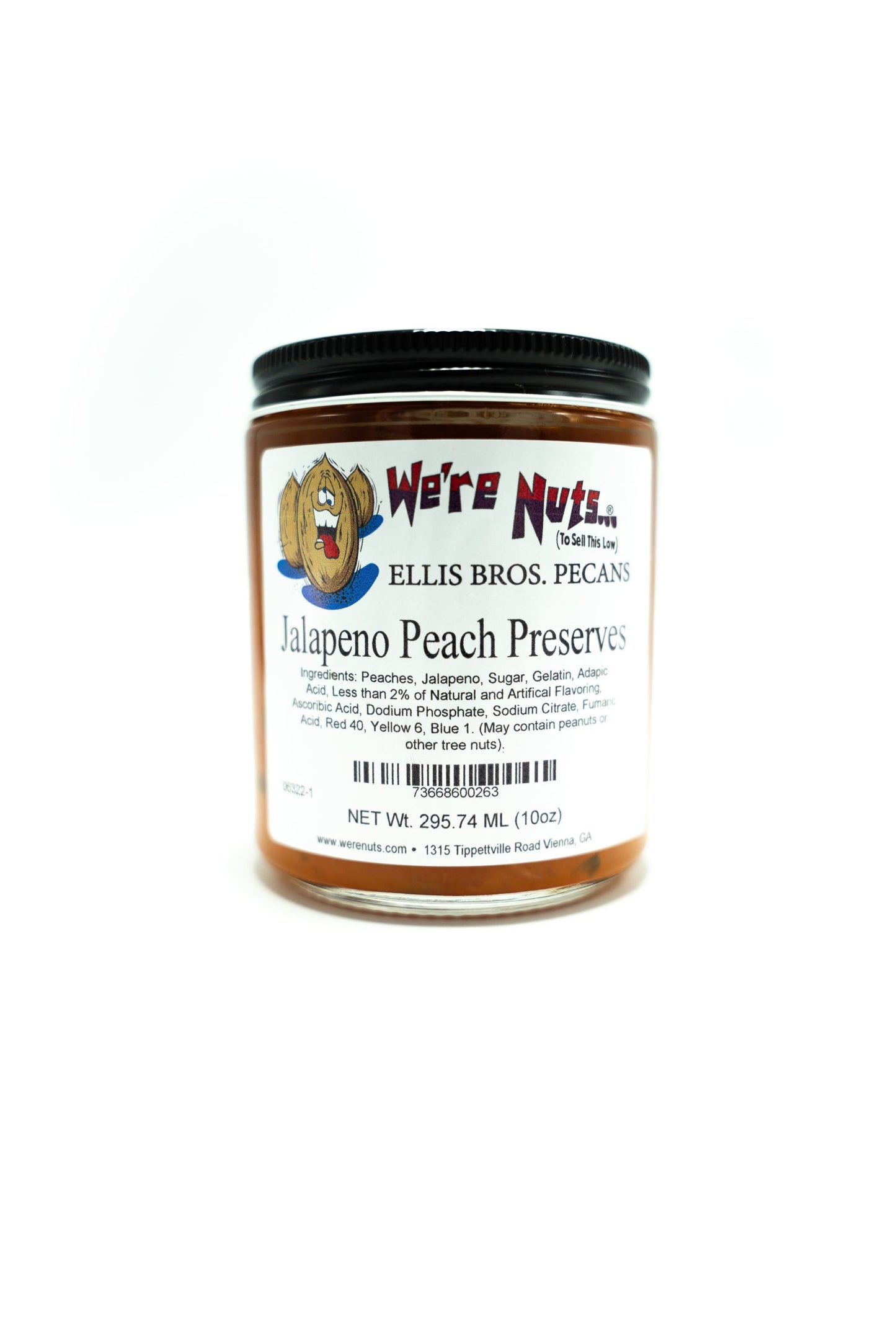 Jalapeno Peach Preserves (10oz)