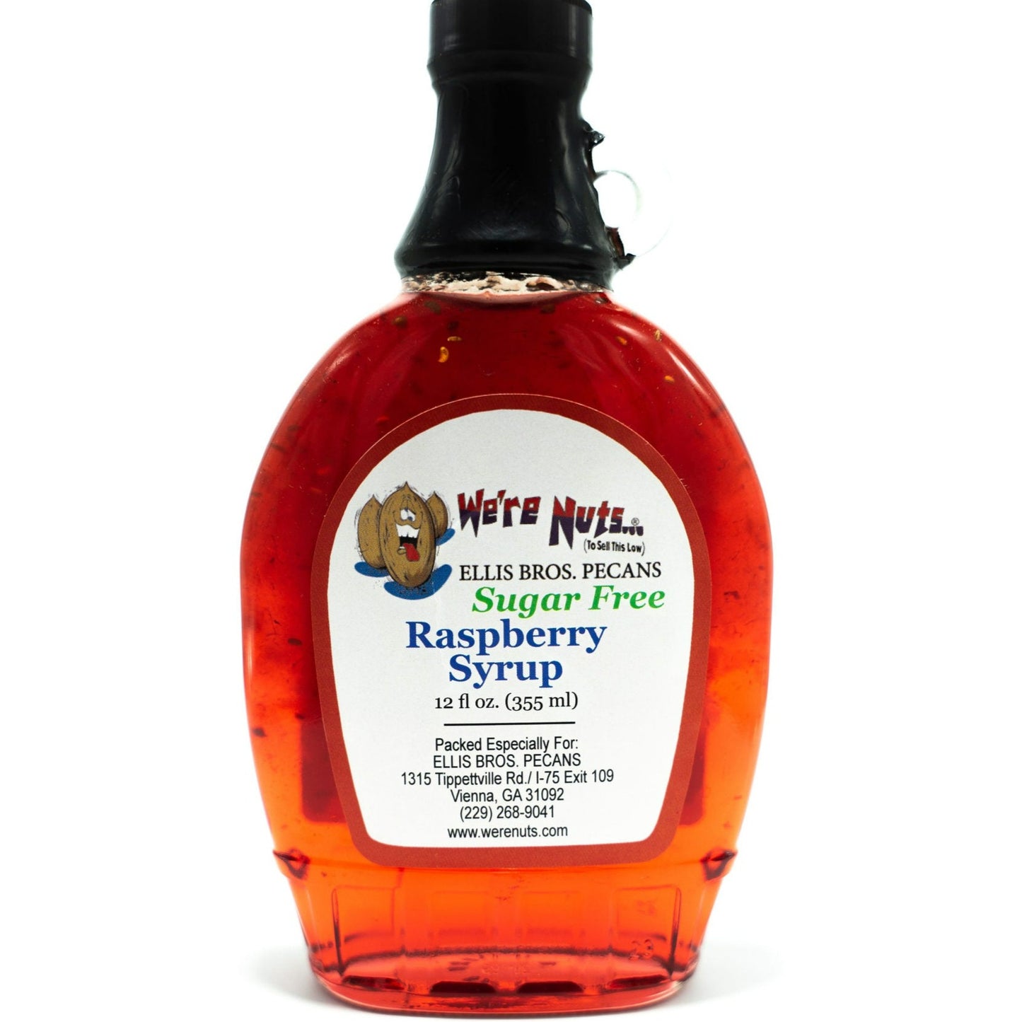 Sugar Free Raspberry Syrup (12oz)